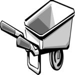 Wheelbarrow 1 Clip Art