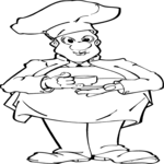 Chef 011 Clip Art