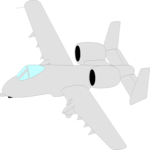 Plane 016 Clip Art