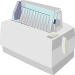 Printer 057 Clip Art