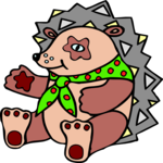 Hedgehog 1 Clip Art