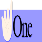 Title - One Clip Art