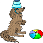 Dog Tricks 2 Clip Art