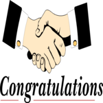 Congratulations 1 Clip Art