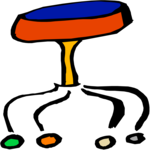 Stool 15 Clip Art