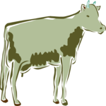 Cow 08 Clip Art