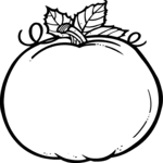 Pumpkin Frame 1 Clip Art