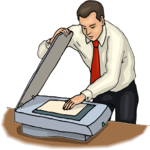 Using Scanner Clip Art