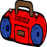 Boom Box 16 Clip Art