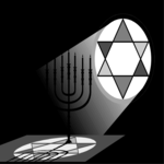 Menorah & Star of David Clip Art