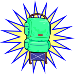 Backpack 7 Clip Art