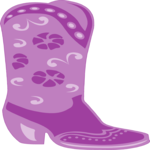 Cowboy Boot 11 Clip Art