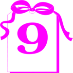 Gift Tag 9 Clip Art