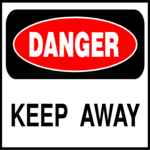 Keep Away Clip Art