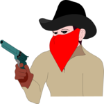 Bandit 05 Clip Art