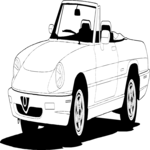 Alfa Romeo Spider Clip Art