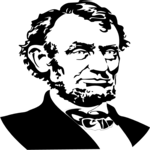 Abraham Lincoln 01 Clip Art