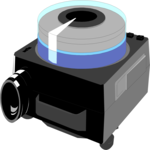 Slide Projector 3 Clip Art