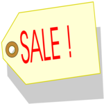 Sale Tag 1 Clip Art