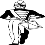 Drummer 08 Clip Art