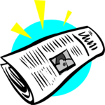 Newspaper 06 Clip Art