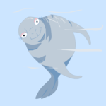 Seal Smiling 2 Clip Art