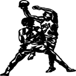 Basketball - Players 5 Clip Art