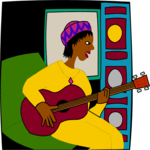 Guitarist Clip Art