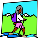 Hiker 18 Clip Art