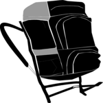 Backpack 3 Clip Art