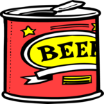 Beer Can 6 Clip Art