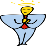 Angelic Man 2 Clip Art