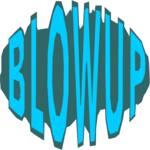 Blow Up - Title Clip Art