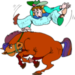 Cowboy 62 Clip Art