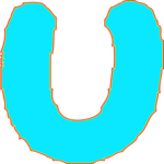 Glow Normal U 2 Clip Art