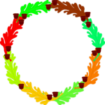 Harvest Wreath Clip Art