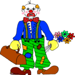 Clown 05 Clip Art