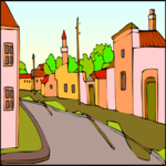 Town 25 Clip Art