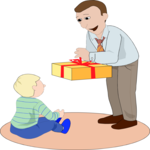 Gift Giving Clip Art