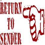 Return to Sender Clip Art