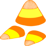 Candy Corn 2 Clip Art