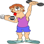 Weight Lifting 40 Clip Art