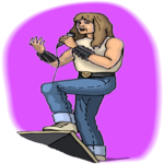 Singer 52 Clip Art