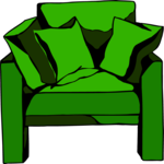 Armchair 07 Clip Art