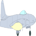 Plane 154 Clip Art