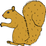 Squirrel 08 Clip Art