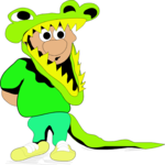 Costume - Alligator Clip Art