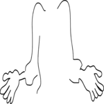 Open Arms 1 Clip Art