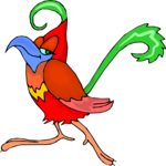 Bird - Vain Clip Art