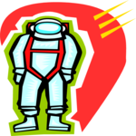 Spacesuit 3 Clip Art